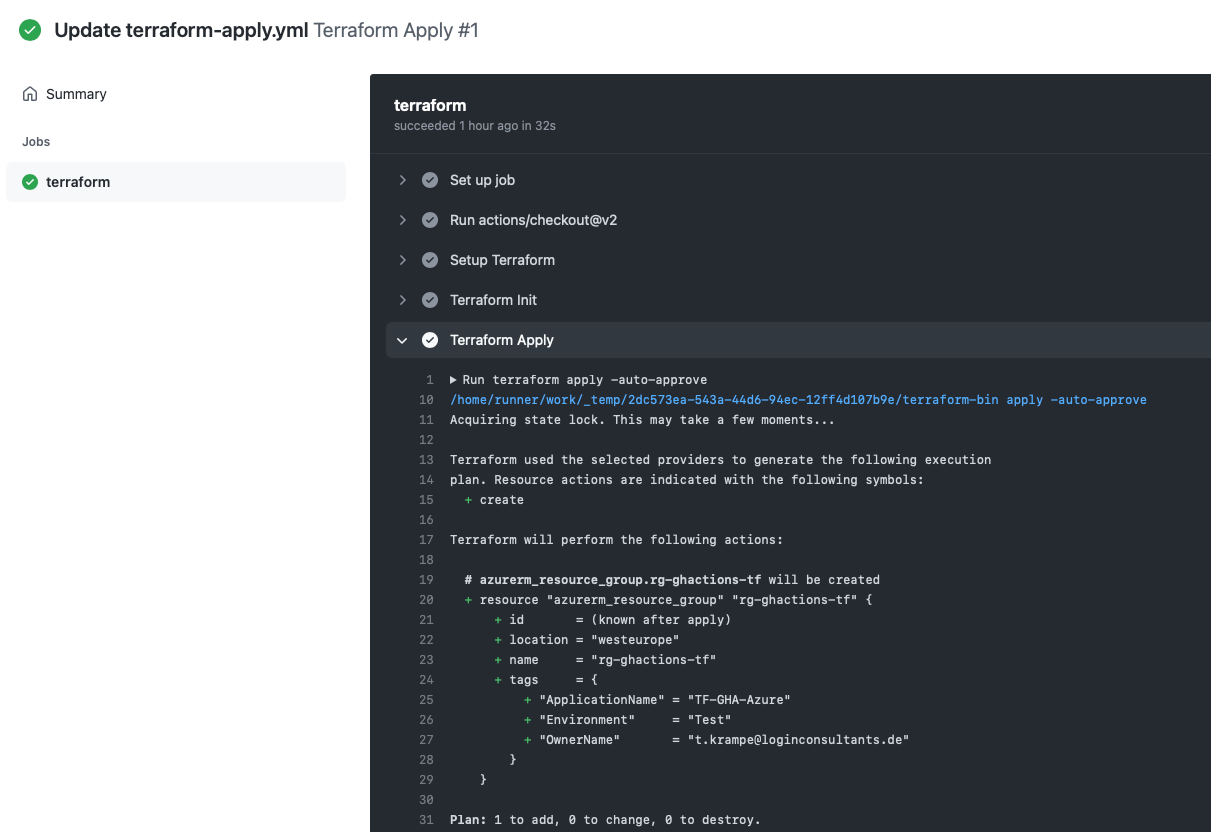 Terraform Workflow